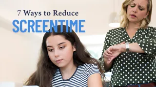 7 Ways to Reduce Kid's Screen Time article