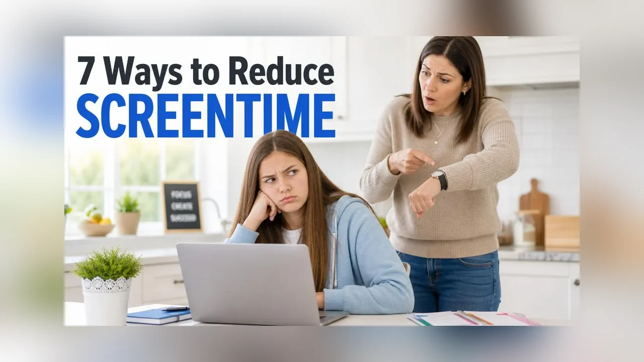 7 Ways to Reduce Kid's Screen Time article